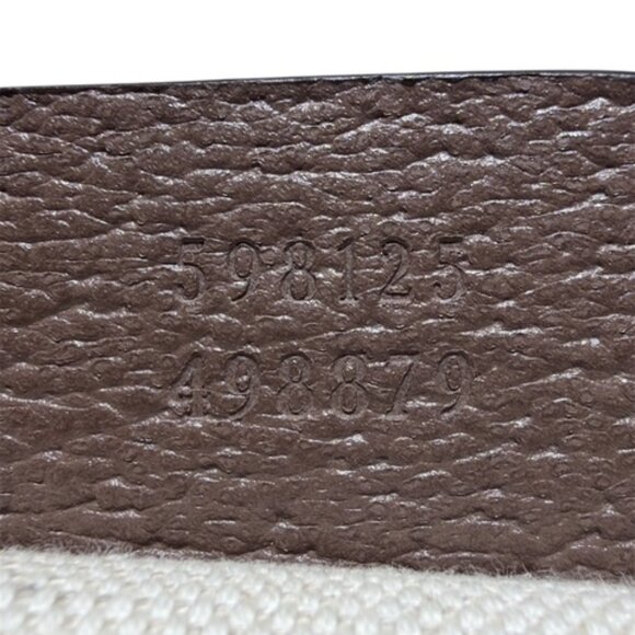 Gucci Beige Ophidia Medium Shoulder Bag with Green and Red Stripe - Picture 9 of 10